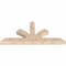 Ekena Millwork Richland Smooth Timber Gable Bracket, Douglas Fir, 72"W x 33"H x 5 1/2"D x 5 1/2"F, 11/12 Pitch GBW072X33X0606RIC00SDF - alternate 4